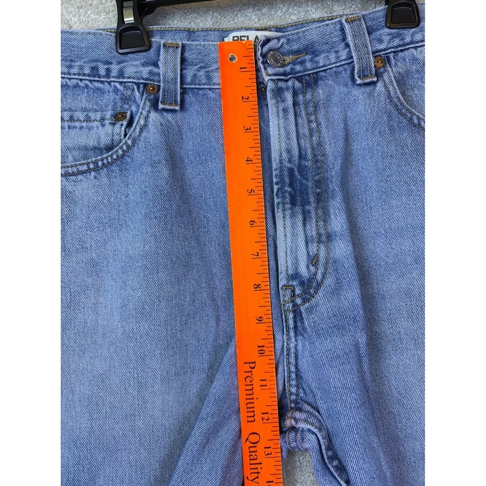 Levi's 550 Relaxed Jeans Men 34x30 Light Wash Denim Tapered Leg 2000s Classic